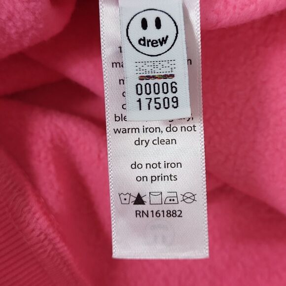 Drew Pink Smiley Face Women's Sweater. Size XS - Picture 8 of 9